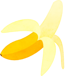 バナナ（皮むき）