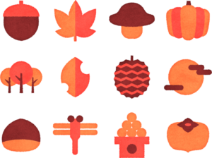 秋のアイコン